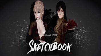 Chaospunks Sketchbook JOGO HENTAI DE TERROR 3D (1)