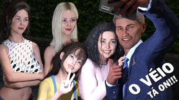 O VÉIO TÁ ON (Fake Father) Jogo Porno 3D jogo de sexo game sex porn porno