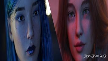 Strangers on Paper JOGO DE ROMANCE - JOGO PORNO - PORN GAME (1)